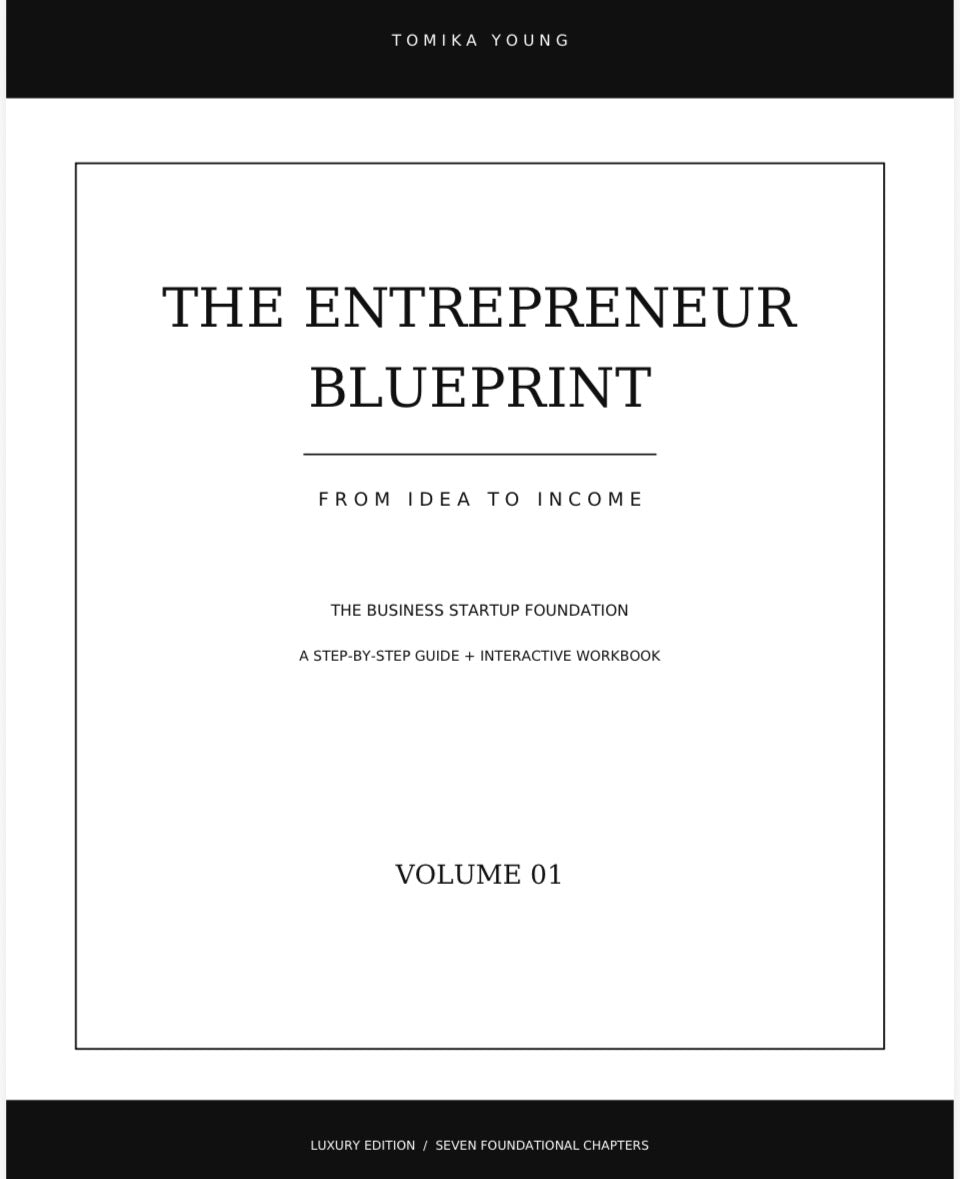 How to become a Entrepreneur Blueprint